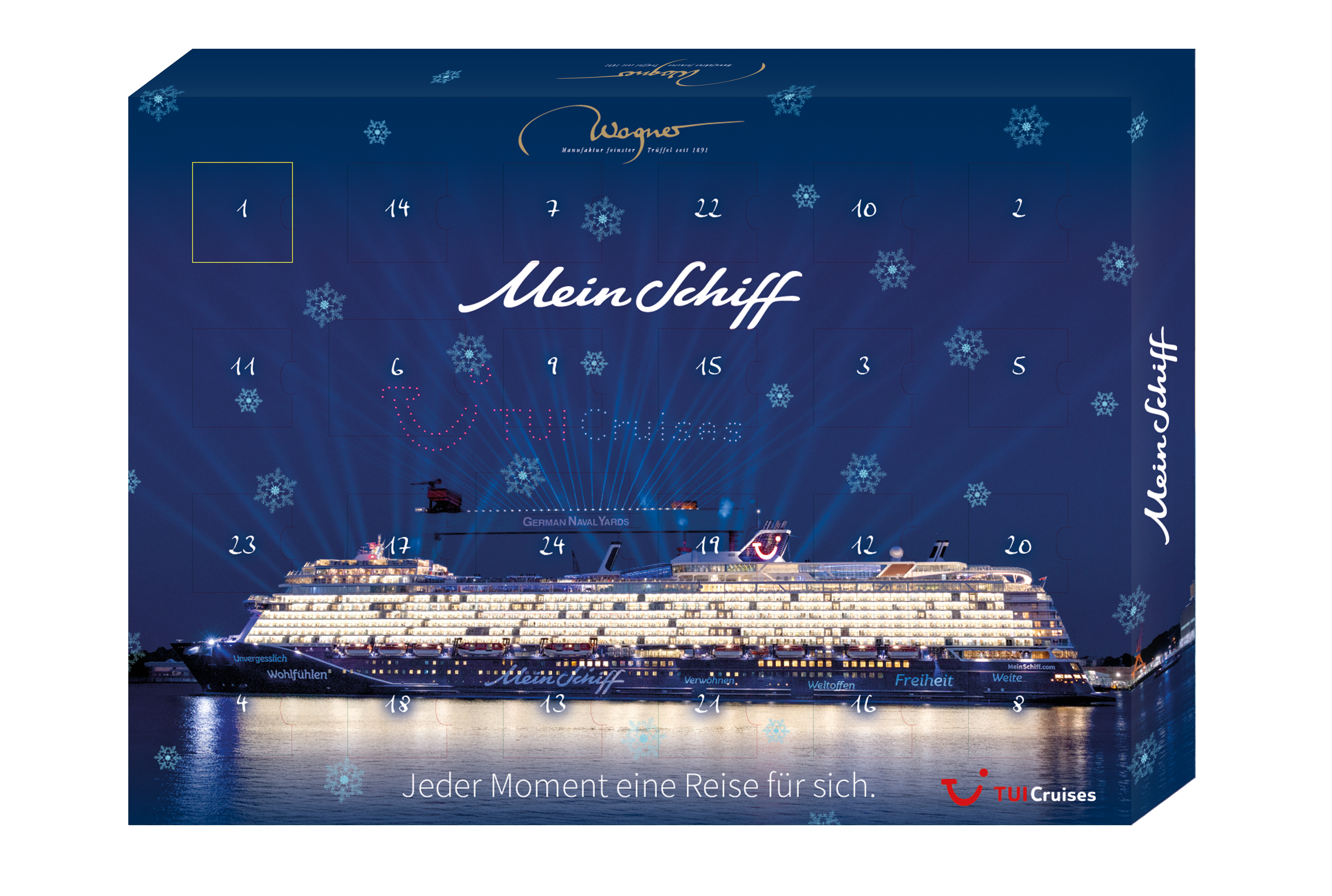 Mein Schiff Adventskalender                    Pralinen ohne Alkohol