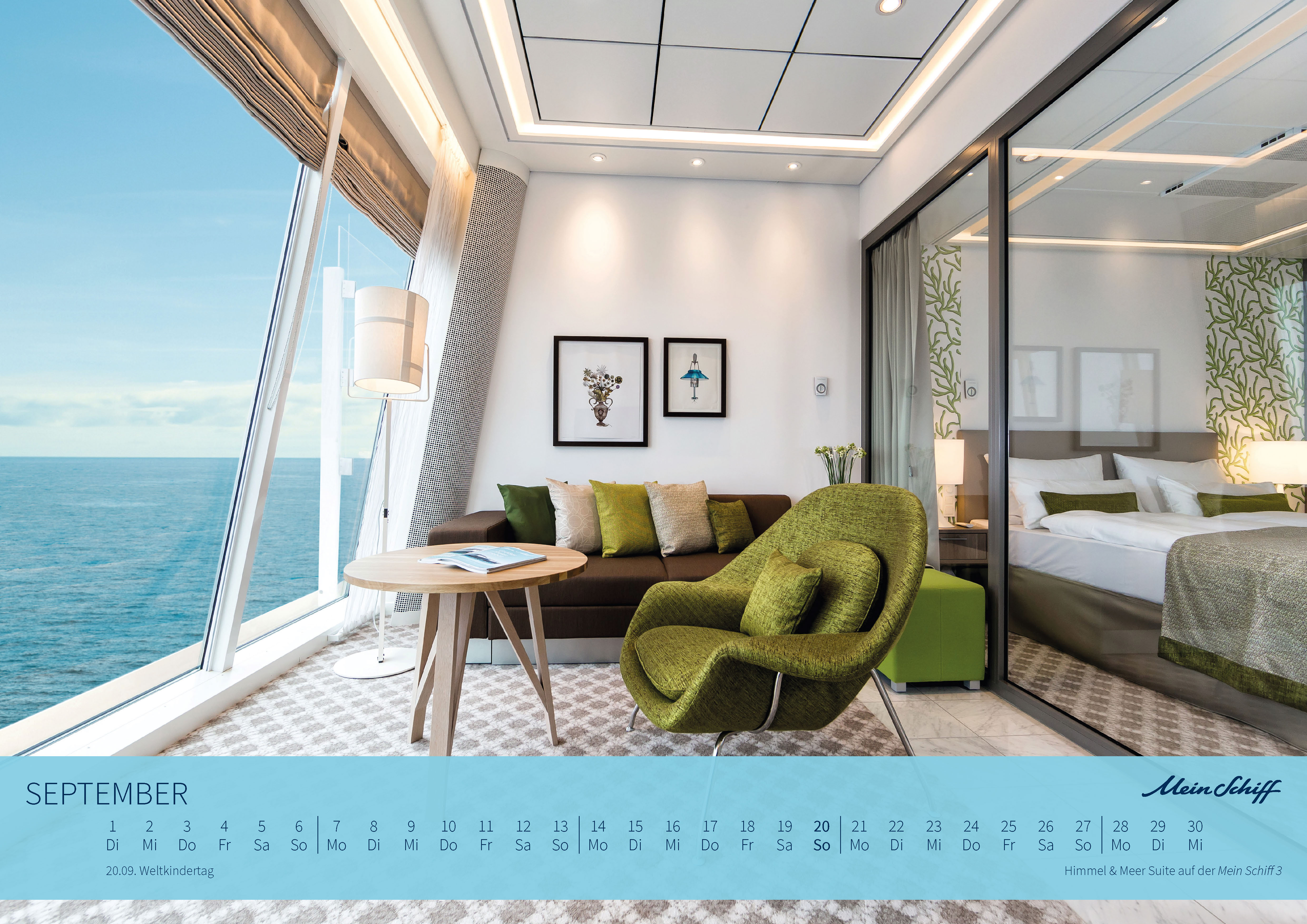 Mein Schiff  Wandkalender A3 2026 