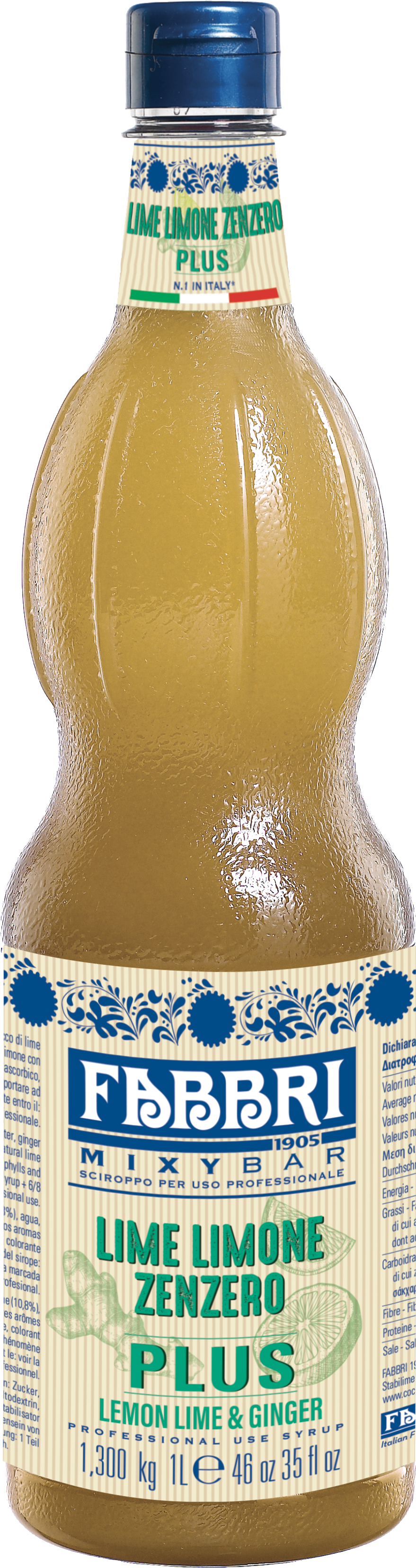 MIXYBAR LIME ZITRONE INGWER PLUS N Fl. 1000ml
