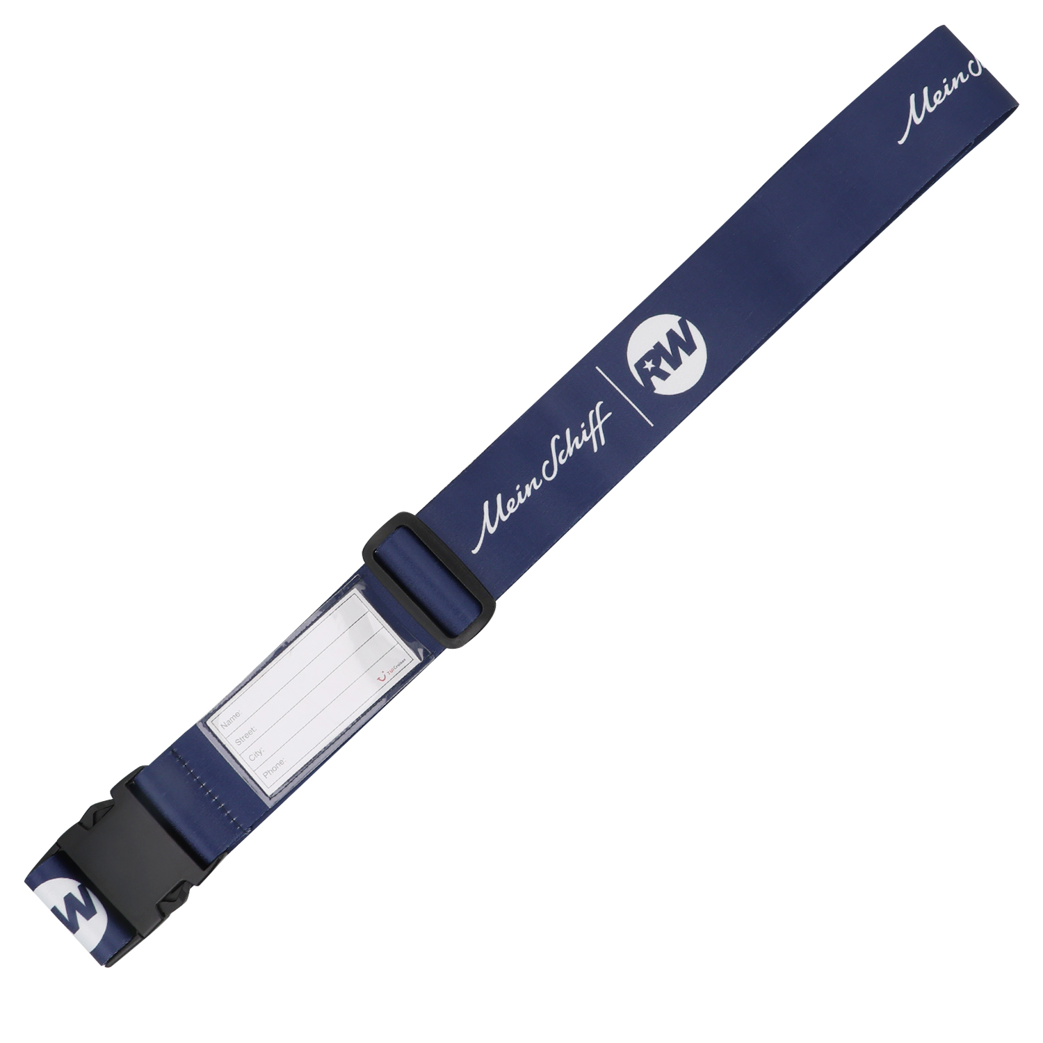 Mein Schiff Koffergurt RW marine blau
