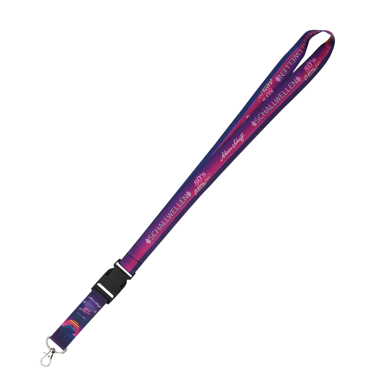 Mein Schiff Lanyard Schallwellen