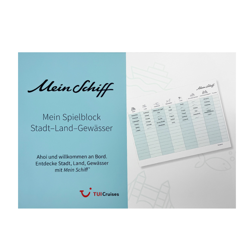 Mein Schiff Stadt-Land-Gewässer Block
