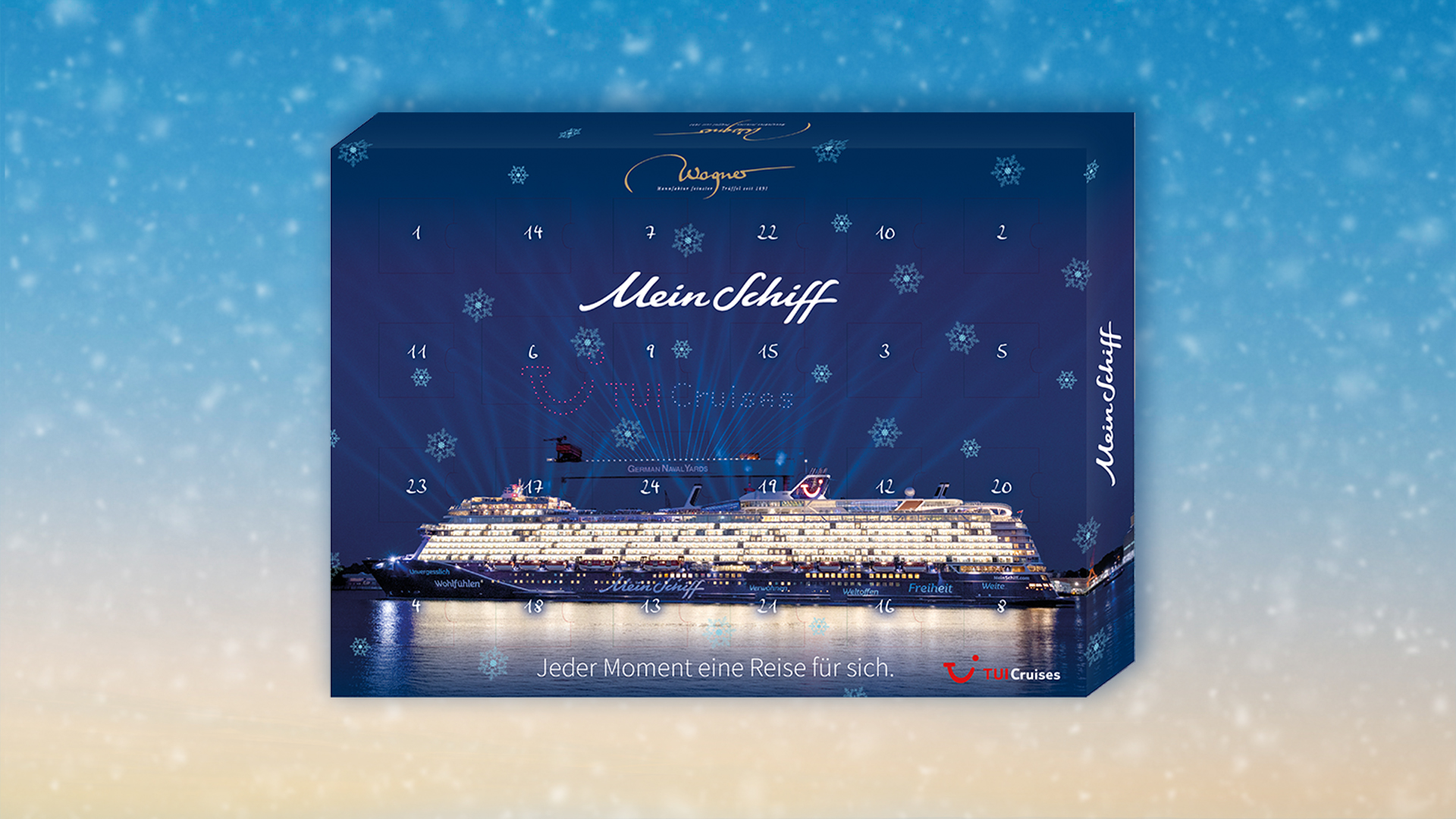 Mein Schiff Adventskalender                    Pralinen ohne Alkohol