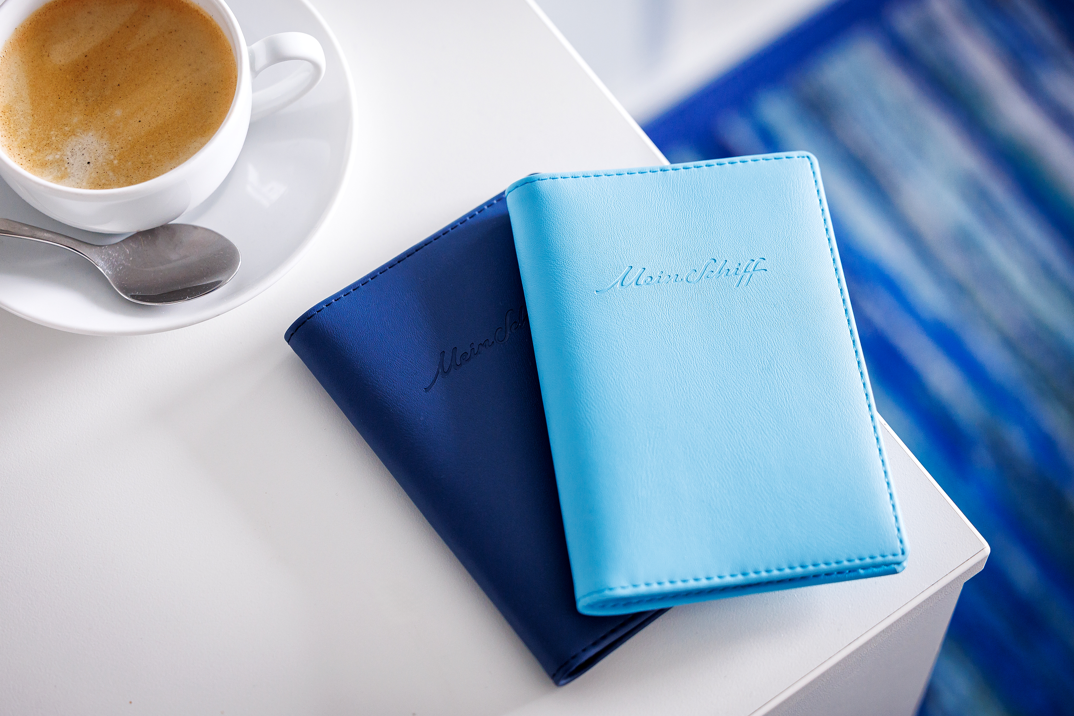 Mein Schiff Reisepasshülle türkis