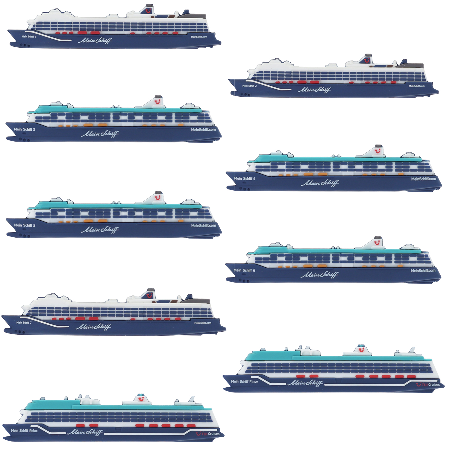 Mein Schiff Magnet - Mein Schiff Set