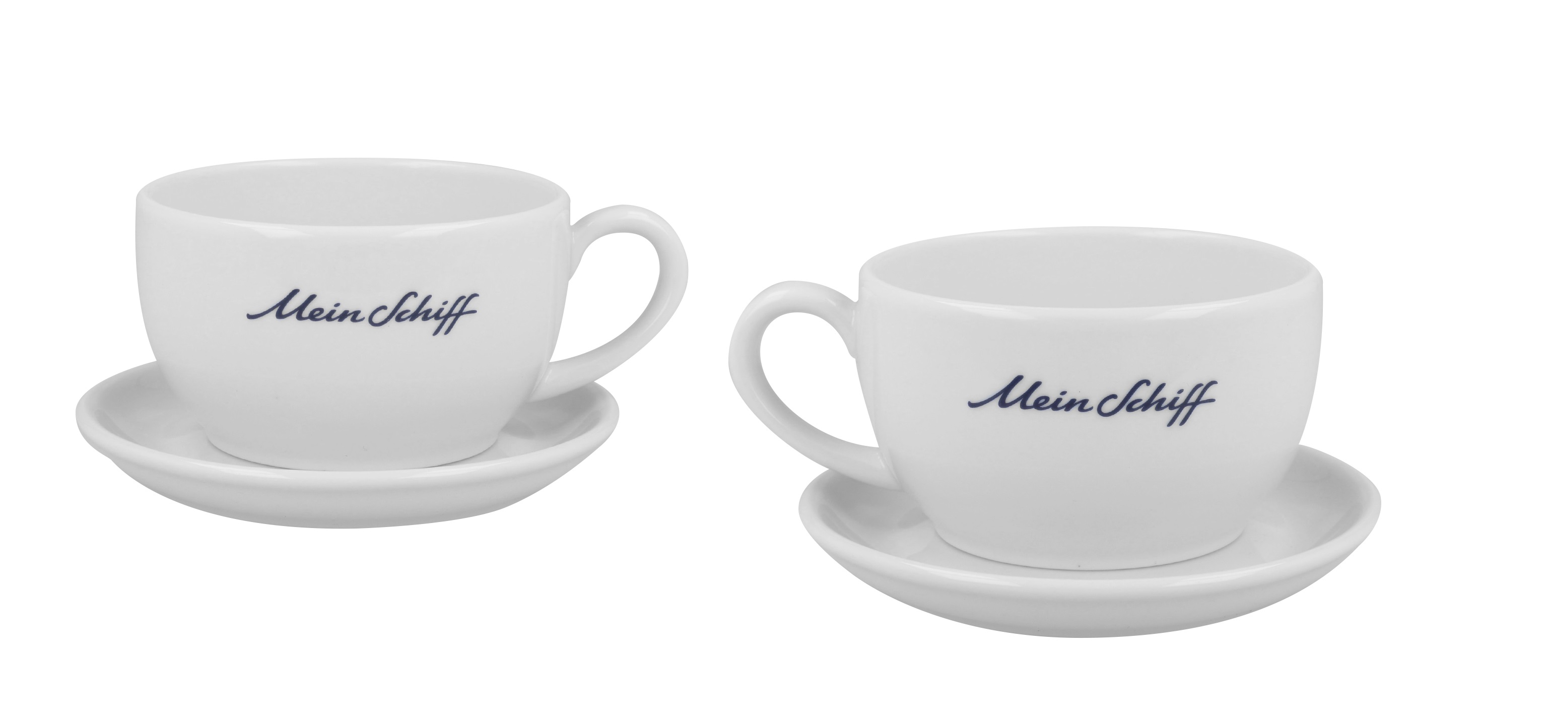 Mein Schiff Kaffee Tassen, Set, 4 teilg