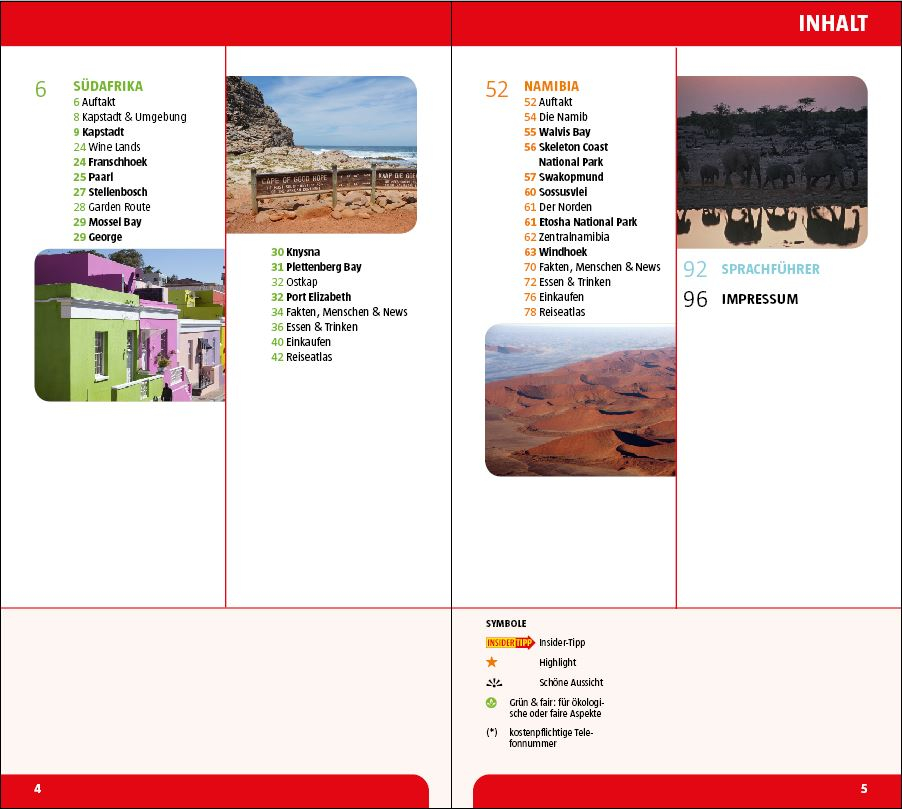 Mein Schiff Reiseführer Südafrika