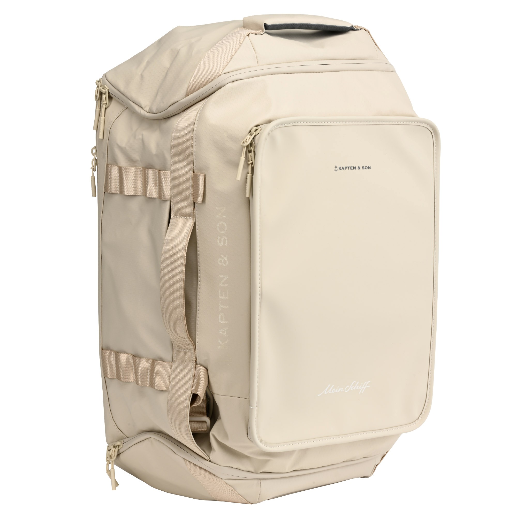 Mein Schiff Tasche Lisbon Duffle Backpack Sandstone