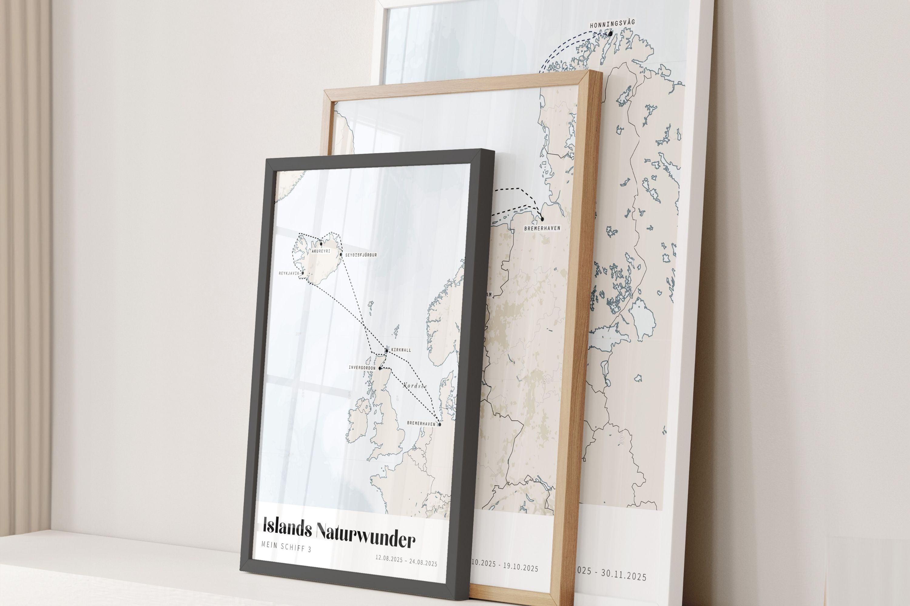 Mein Schiff Seekarten