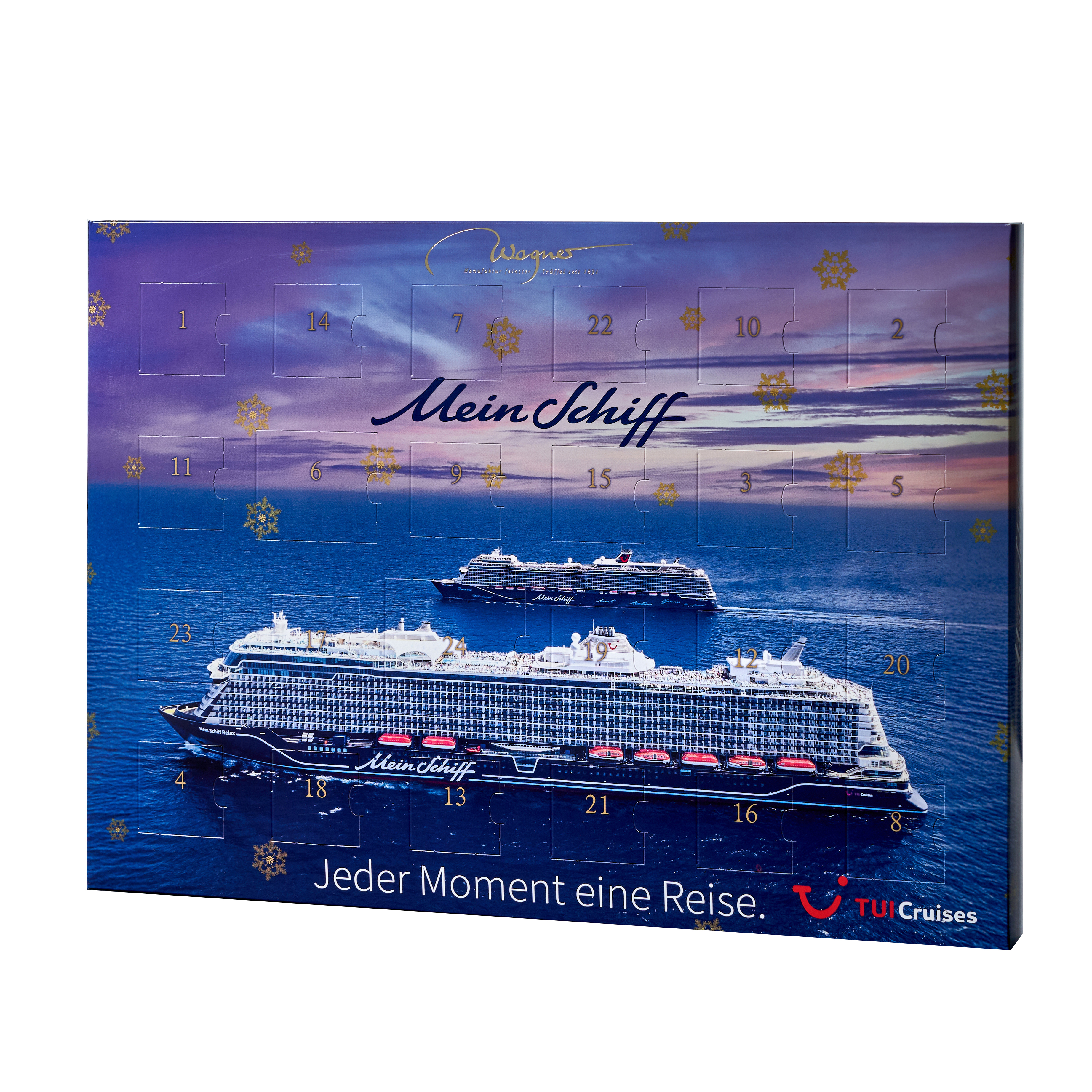 Mein Schiff Adventskalender - Mit Genuss und Gewinnchance (ohne Alkohol)
